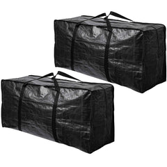 BAG-THAT! 2 Pack XXL Moving Bags, Jumbo Extra Large Heavy Duty Stronger Handles Wrap Around Storage Bags Moving Totes Storage Totes Zippered