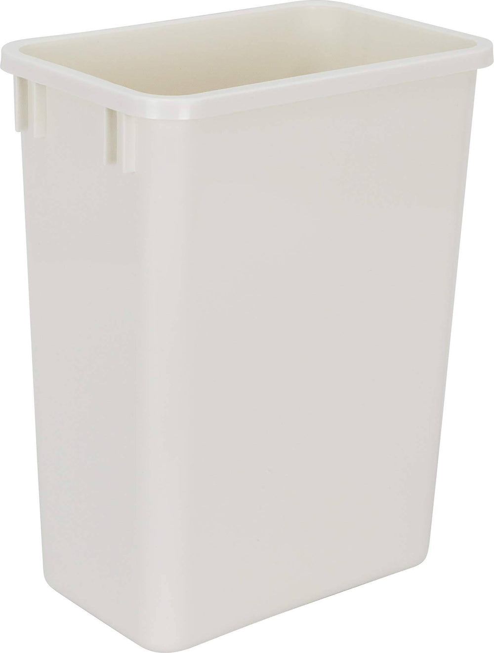 Hardware Resources CAN-35W Plastic Waste Container, White