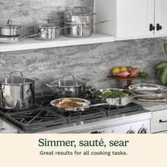 Cuisinart Chefs Classic 17 - Piece Stainless Steel Cookware Set