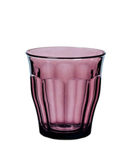 Duralex Picardie 4 Piece 8.375oz. Tempered Glass Drinking Glass Glassware Set (Set of 4) Color: Plum