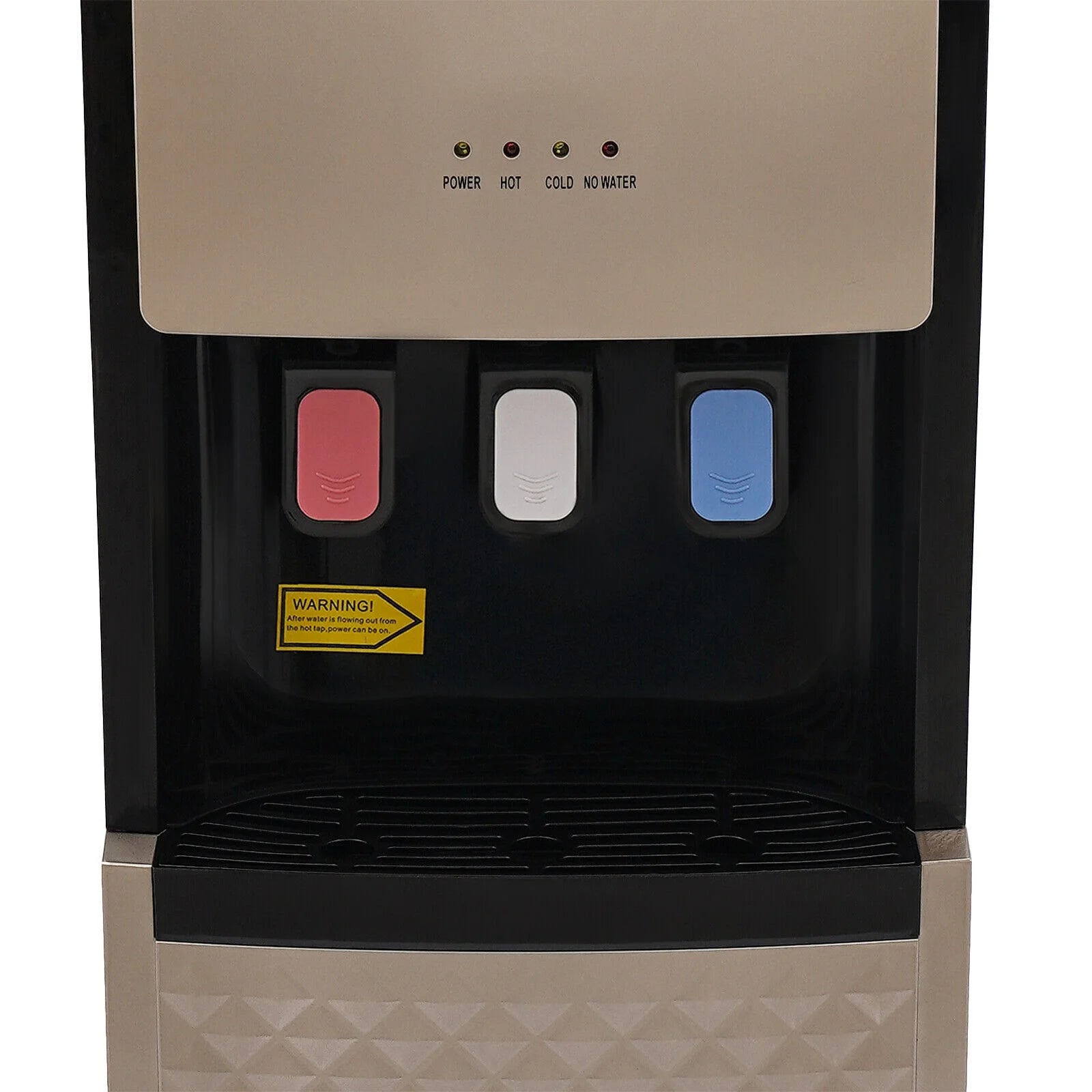 Bottom Loading Water Cooler Dispenser, 500W Floor Standing Hot & Cold Water for Home Office
