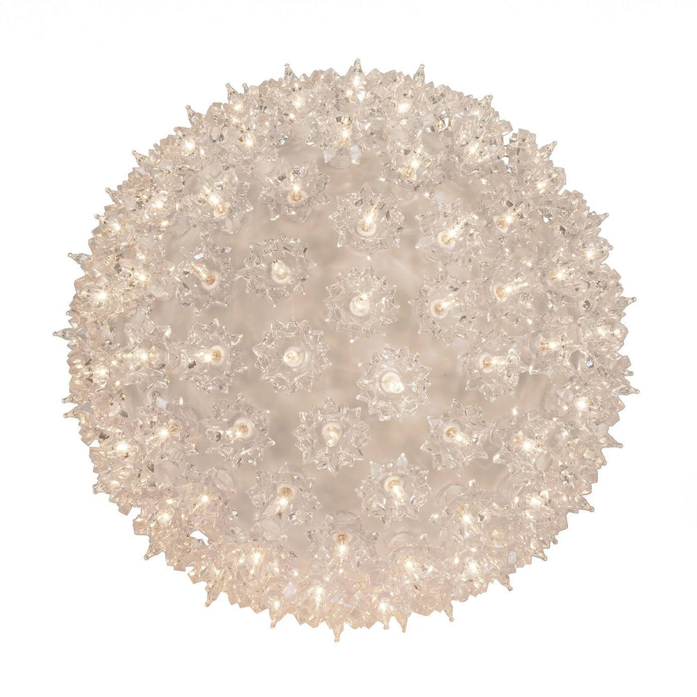 Wintergreen Lighting Starlight 100 Lights Sphere, Clear, 7.5"