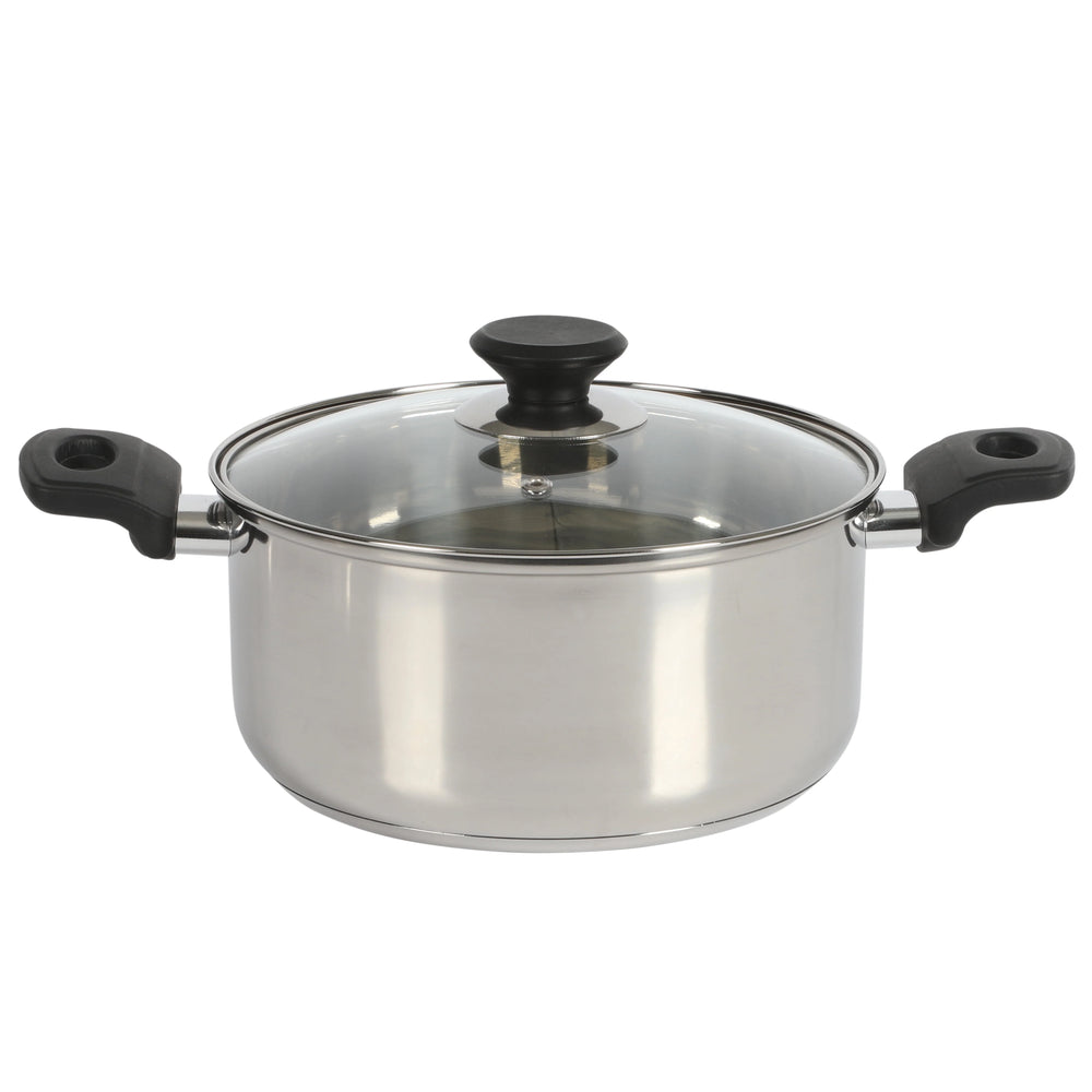 Gibson Home 71 - Piece Stainless Steel Silver Cookware Combo Set