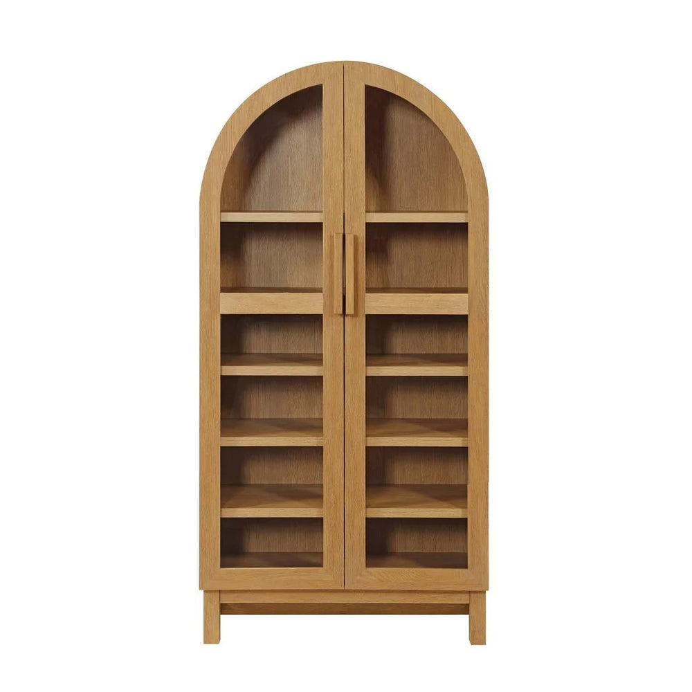 Better Homes & Gardens Juliet Arch Accent Cabinet, Black Finish