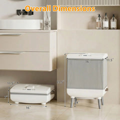 Tangkula 35L Large Towel Warmer with Heating and Drying Modes for Bathroom