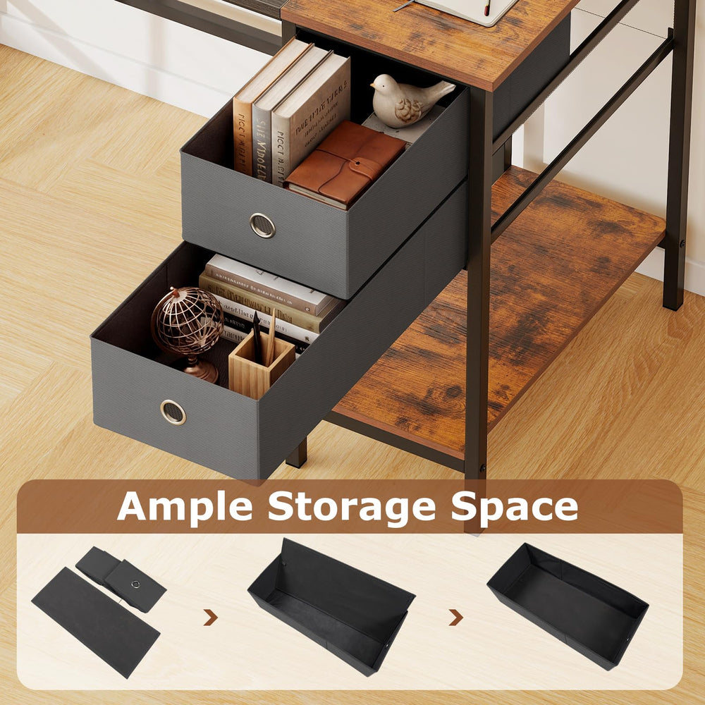 Tangkula 48" Writing Desk with Spacious Tabletop for Home Office