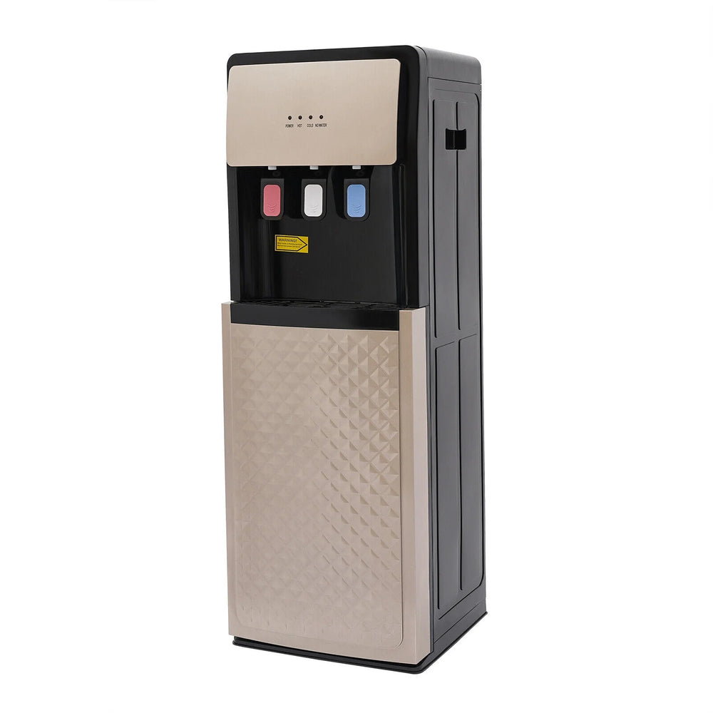 Bottom Loading Water Cooler Dispenser, 500W Floor Standing Hot & Cold Water for Home Office
