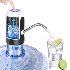 BLNYPOR Water Bottle Pump 5 Gallon Electric Drinking Water Pump Portable Water Dispenser USB Charging Water Bottle Pump Water Bottle for Universal 2-5